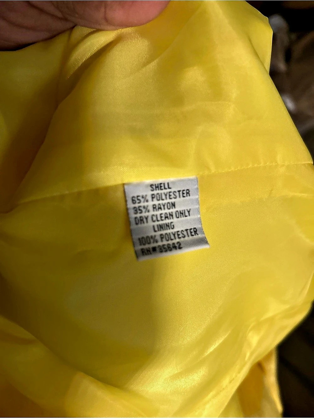 Morgan Miller Embroidered Skirt Suit in Yellow Size 10 NWT - Picture 14 of 14